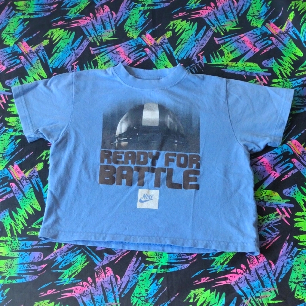VTG 90s Kid's Nike Ready For Battle T-Shirt
